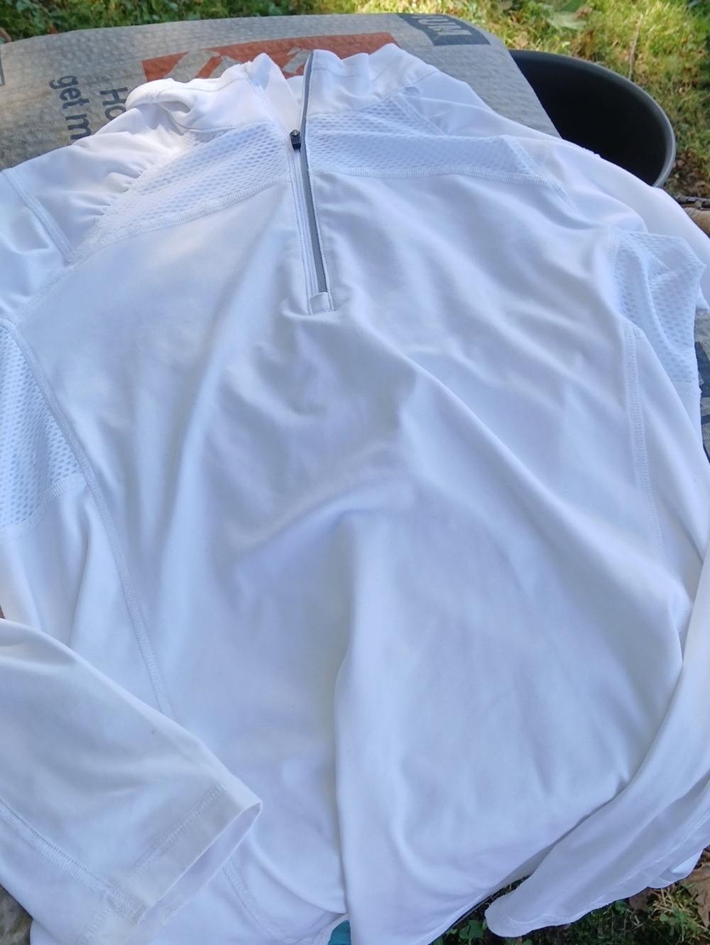 Womens Lija Long Sleeved Quarter Zip Top